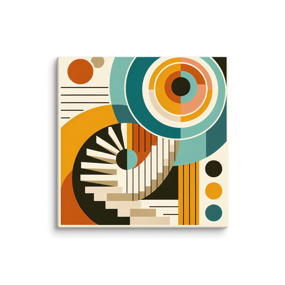 Geometric Circles and Staircase Abstract