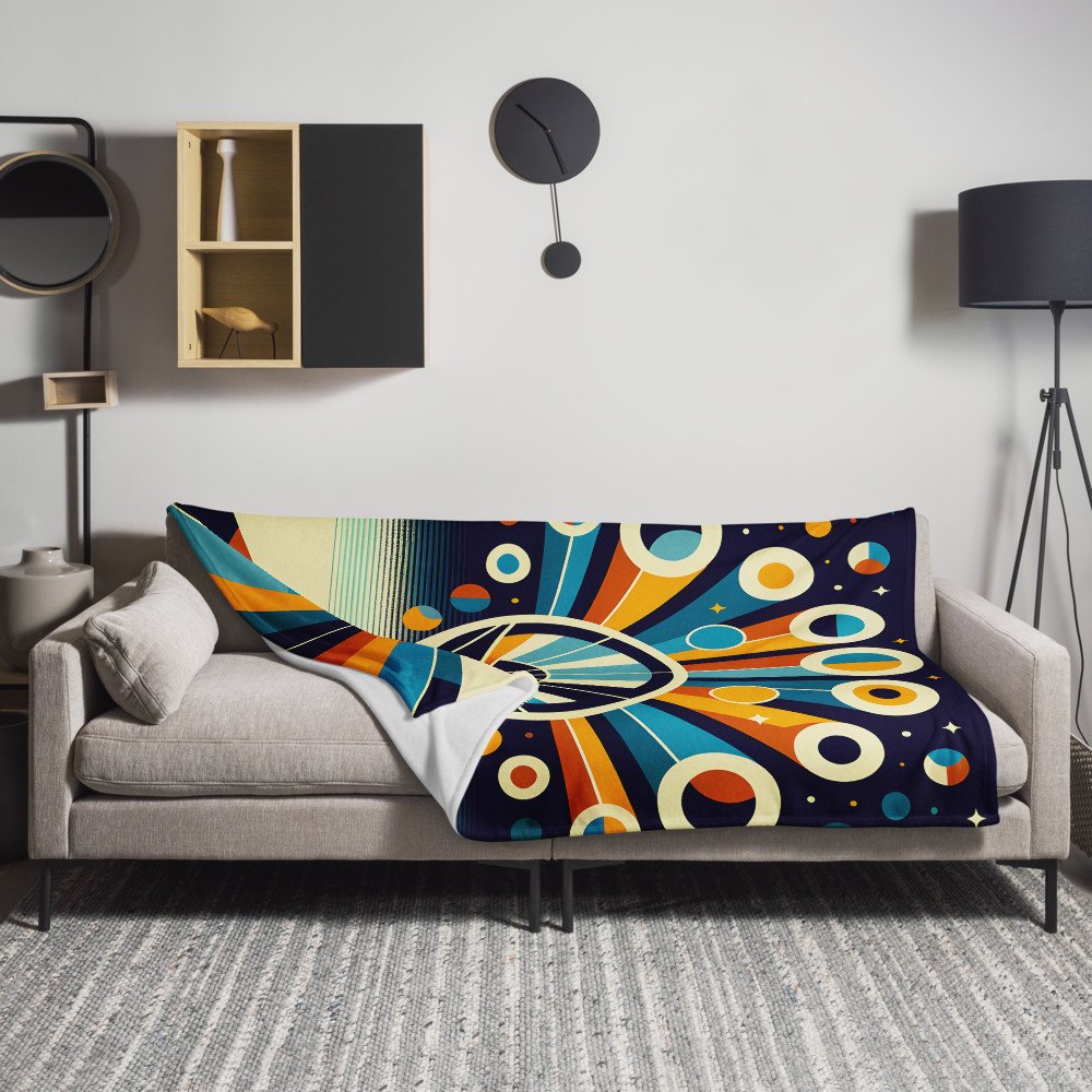 Retro Space Radar Burst