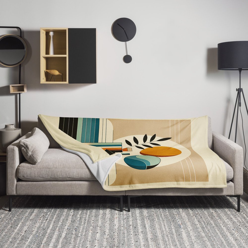 Scandi Minimal Still Life with Sun and Vases