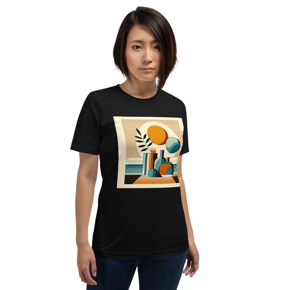 Scandi Minimal Still Life with Sun and Vases