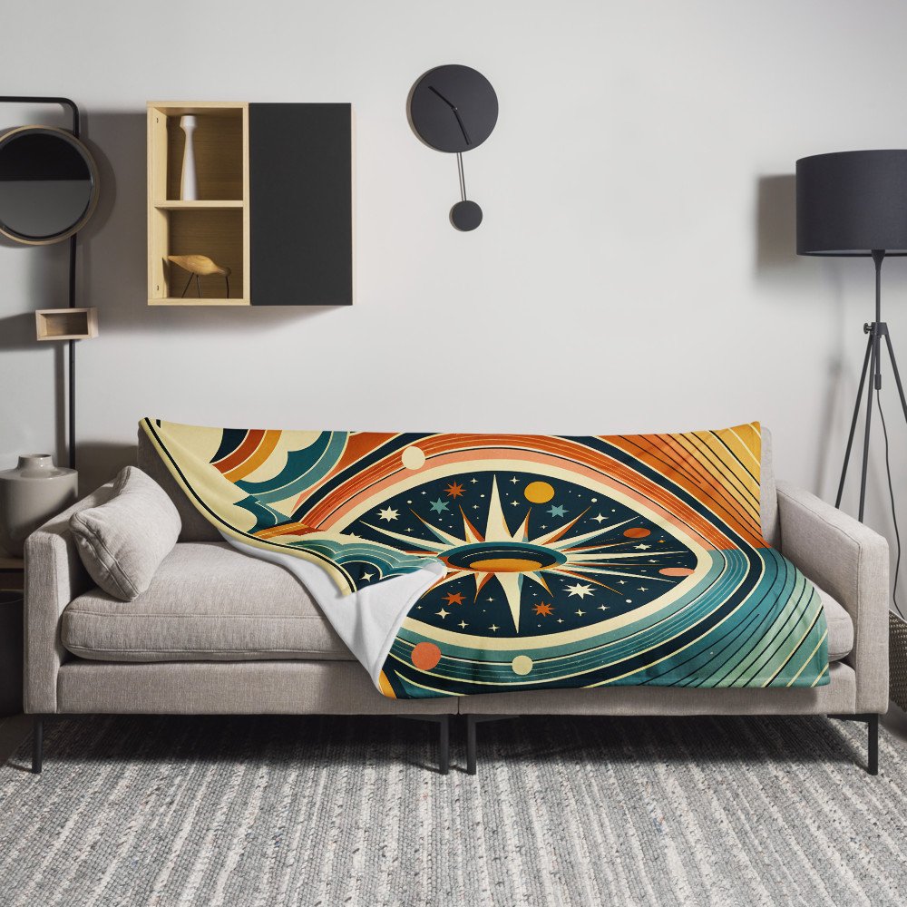 Celestial Sun Moon Starburst