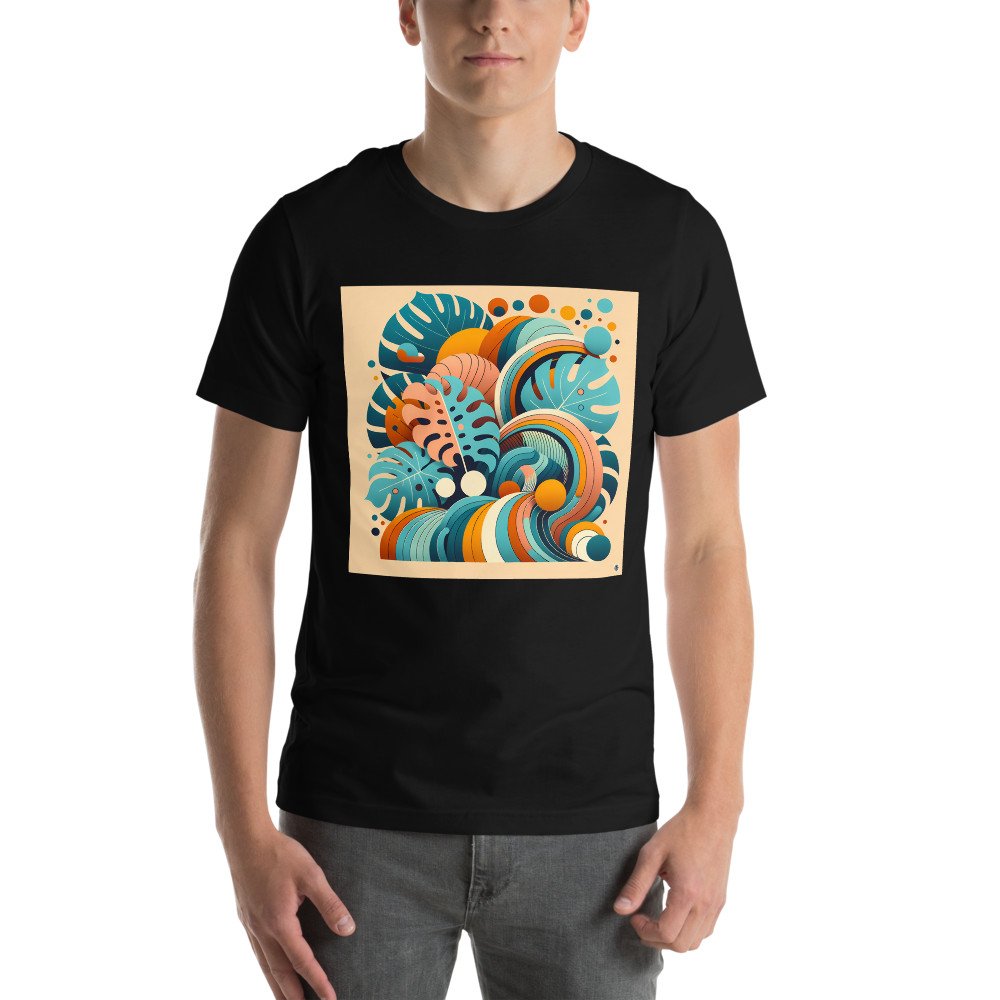 Abstract Tropical Leaf Swirls